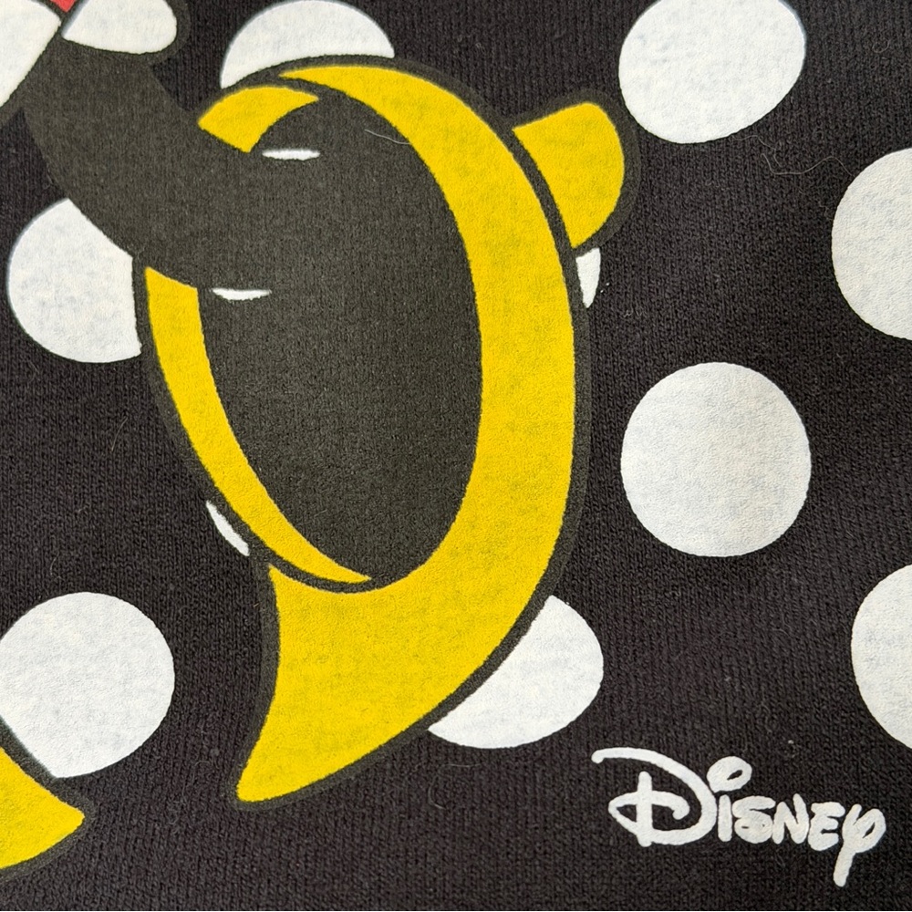 Gildan Heavy Blend Women Sz Small Disney Minnie Mouse SweatShirt Black New - Picture 6 of 7